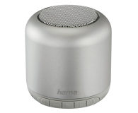 Hama GŁOŚNIK BT HAMA "STEEL DRUM" Srebrny # - 1458109 - zdjęcie 1